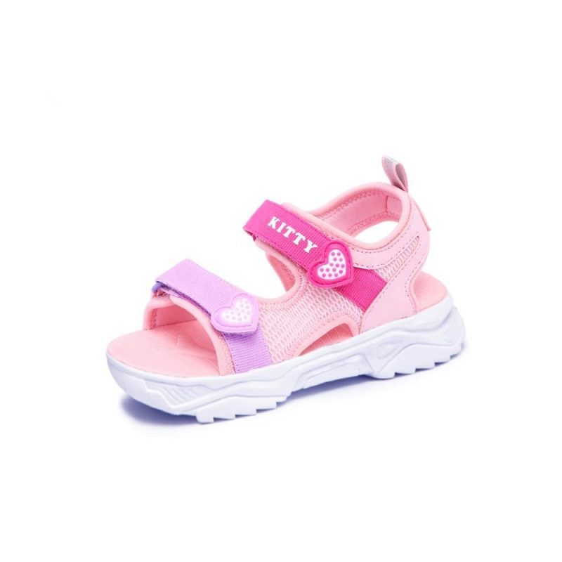 new fancy customized children summer sandals factory kids sandals for girls